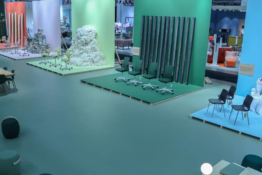 Exempel på monterdesign, monter och monterinredning att köpa eller hyra från Expo Image.
